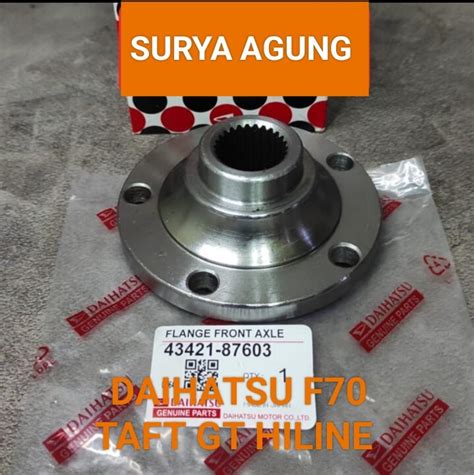 Flange Axle Front Flange As Roda Depan Daihatsu F Taft Gt Hiline