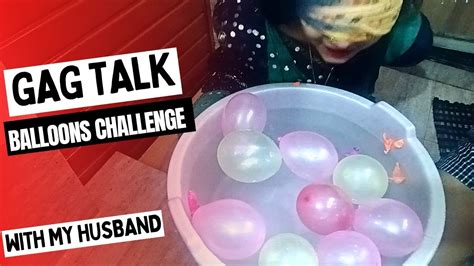 Gag Talk Balloons🎈 Challengednew Gag Talk Challenges Youtube