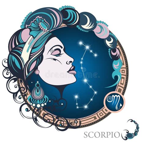 Escorpi N Del Hor Scopo Stock De Ilustraci N Ilustraci N De Tarot