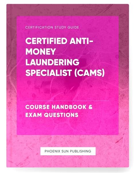 Amazon Certified Anti Money Laundering Specialist CAMS EBook