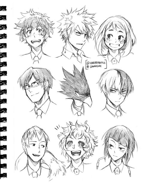 My Hero Academia Uniform Drawing