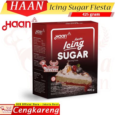 Jual Haan Icing Sugar Fiesta Gram Gula Halus Powder Sugar Gr