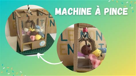 Fabriquer Une Mini Machine Pince En Carton Youtube