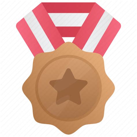 Bronze Medal Award Victory Icon Download On Iconfinder