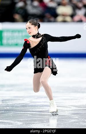 Saitama Japan March Isabeau Levito Of The United States Competes