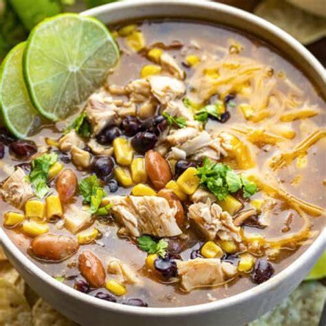 Creamy Chicken Taco Soup I Am Homesteader