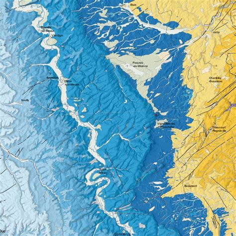 Côtes de Meuse à Hattonchâtel Contexte géologique