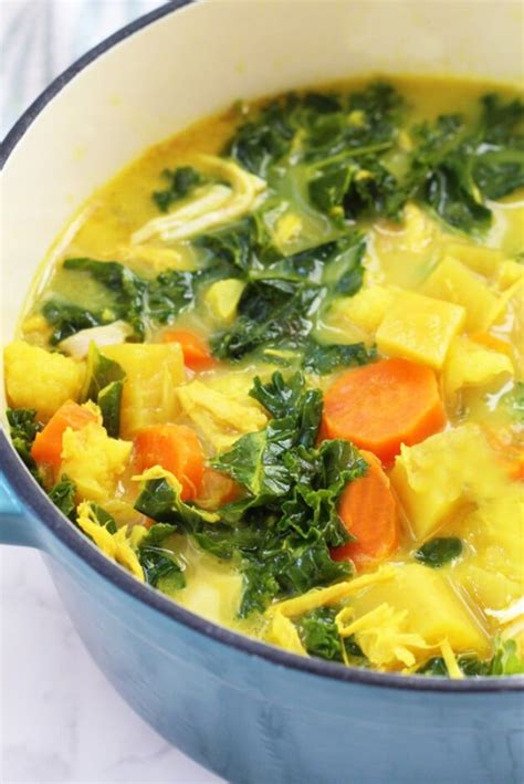 Turmeric Chicken Soup Paleo Aip Whole 30 Artofit