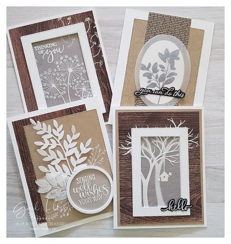 Stampin Up Say It With Vellum Cards Tutorial Vellum Cards Paper