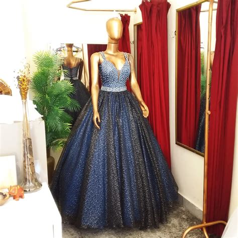 Vestido de Debutante 2 em 1 Galáxia Saia Tule Glitter Elo7