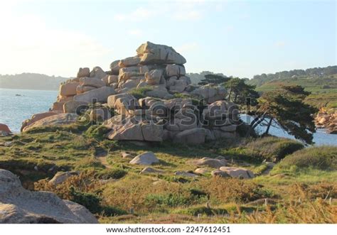 Boulders De Granite Rose Pink Granite Stock Photo 2247612451 Shutterstock