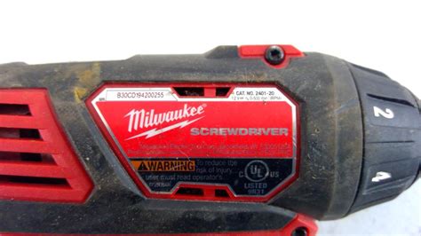 Milwaukee Cordless Screwdriver | Property Room