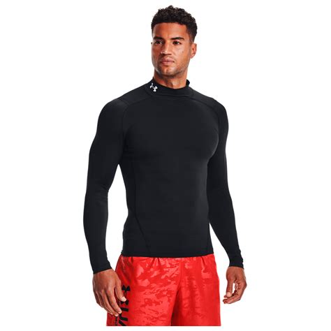 Under Armour Hg Armour Comp Mock Ls Compression Base Layer Mens Buy Online Bergfreundeeu