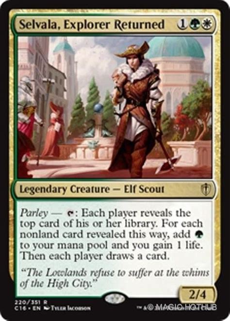 Aud Selvala Explorer Returned Commander Mtg Gold Creature