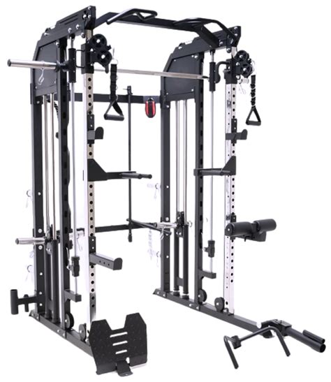 Jacked Up Power Rack Plate All In One Functional Trainer Cable Crossov