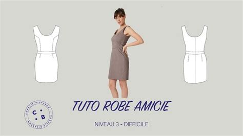 Amicie Le Tuto Du Patron De Couture De La Robe Amicie Version Sans