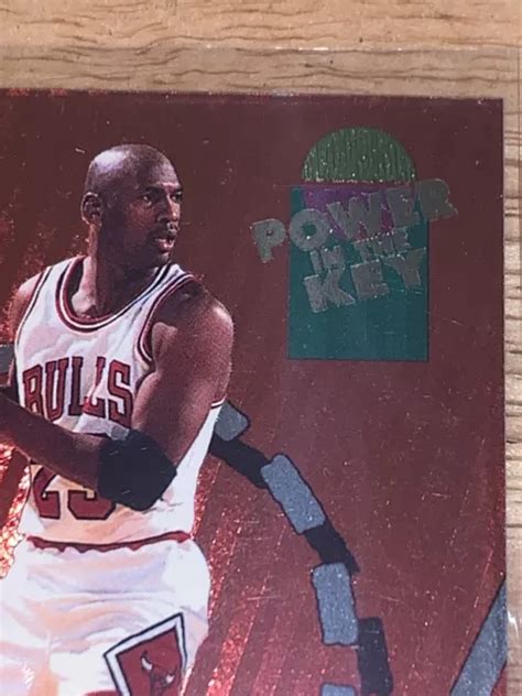 Fleer Ultra Basketball Michael Jordan Power In The Key Bulls