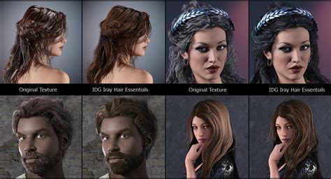 Idg Iray Hair Essentials Shaders Daz 3d