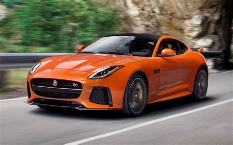 Jaguar F Type Orange Wallpaper