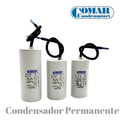 Condensador Uf Vac Con Cable Cuotas Sin Inter S