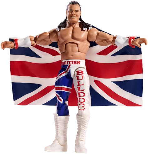 Amazon.com: WWE Elite Figure, British Bulldog : Sports & Outdoors