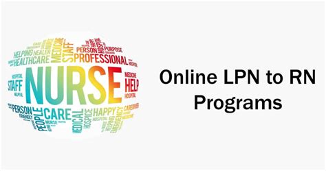 Online Lpn To Rn Programs Guidelines Costs And Futures Shopnik