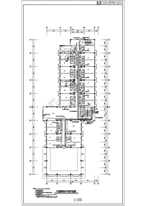 培训中心综合楼电气施工图（全集）综合楼建筑电气设计施工图土木在线