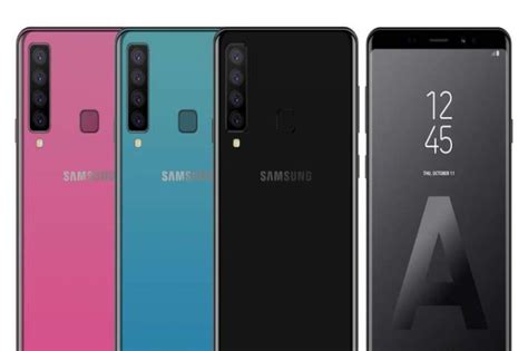 Samsung Galaxy A9 Star Pro With 4 Rear Cameras And Galaxy A7 2018