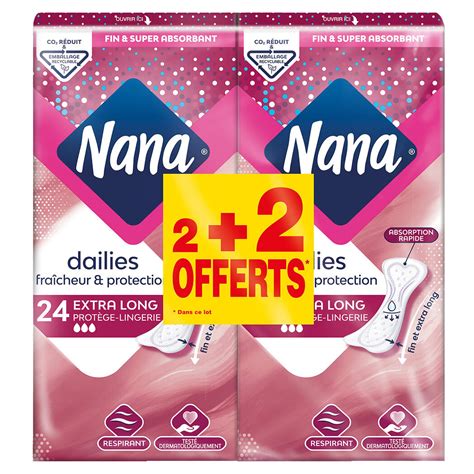 Protège lingerie Extra long Nana Intermarché