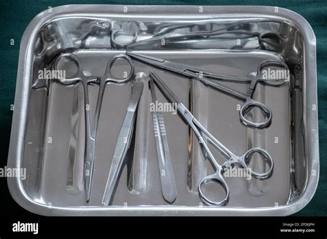 Hemostatic Forceps Scissors And Dressing Forceps In Stainless Steel