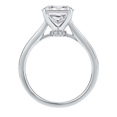 Helzberg Lab Grown Diamonds Lab Grown Diamond Solitaire Engagement Ring in Platinum