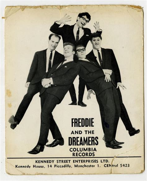 Freddie And The Dreamers 1960s Fan Club Promotional Card | #1860325405