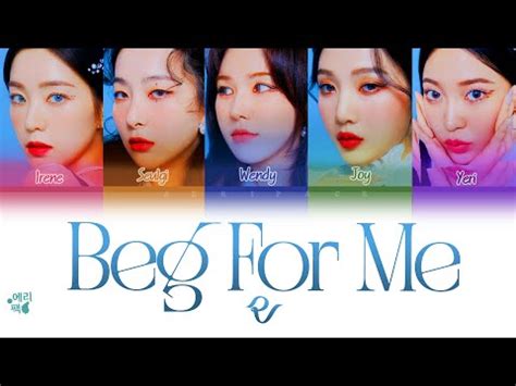 RED VELVET Beg For Me Tradução codificada em cores Legendado HAN ROM