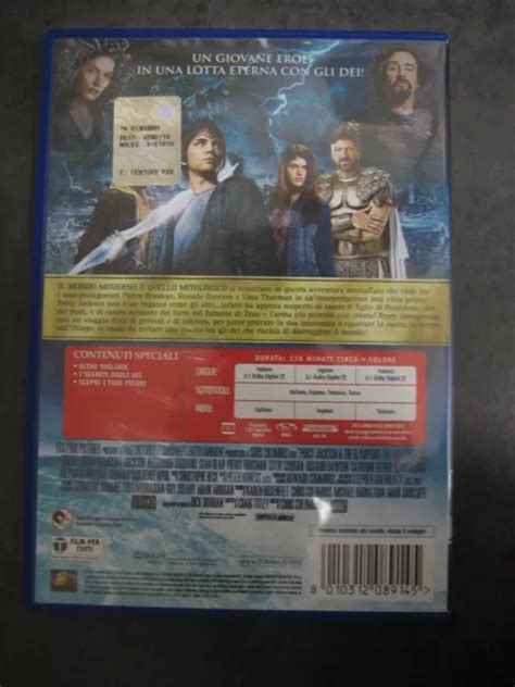 Dvd Percy Jackson E Gli Dei Dell Olimpo Il Ladro Di Fulmini Eur