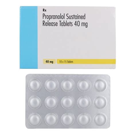 Propranolol Mg Tablets Enzymes Pharmaceuticals Prescription At Rs