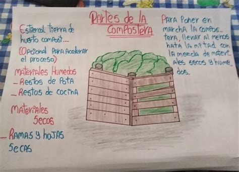 Elabora Un Dibujo O Esquema Que Explique Las Partes De La Compostera