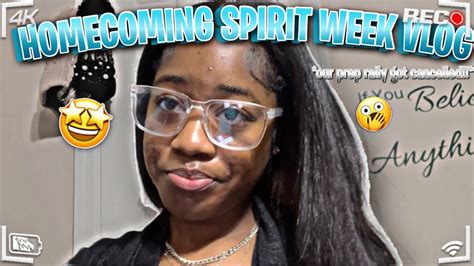 Homecoming Spirit Week Vlog Our Prep Rally Got Canceled Youtube