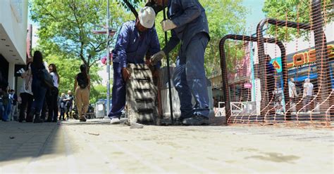 Arrancaron Las Obras Para Renovar El Paseo Comercial De Calle