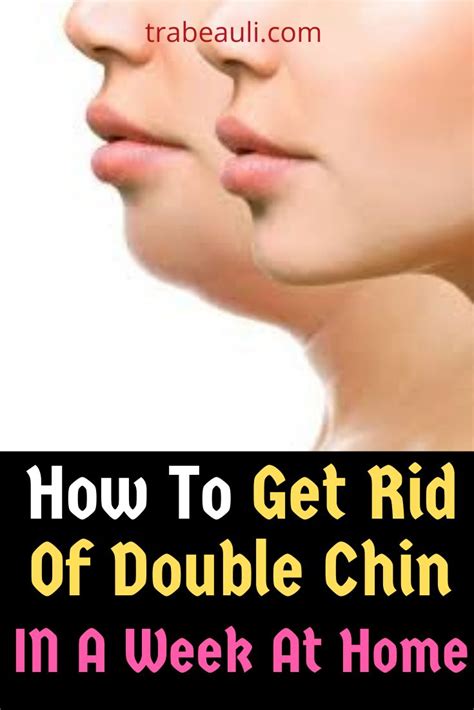 How To Get Rid Of Double Chin Exercises At Home Overnight Trabeauli