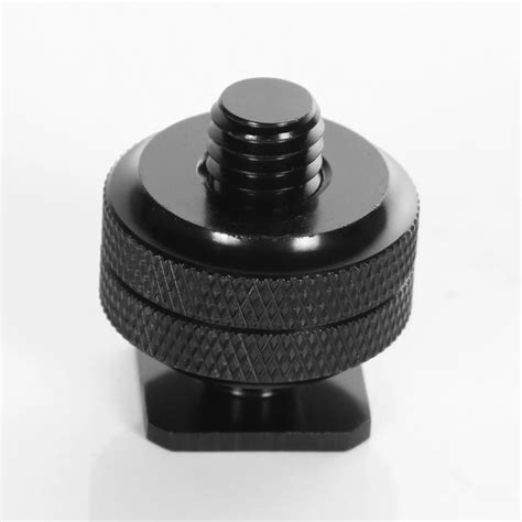 To Cold Foot Screw Adapter For Camera Hot Shoe Mount Double Nut Flash Holder In Photo Studio