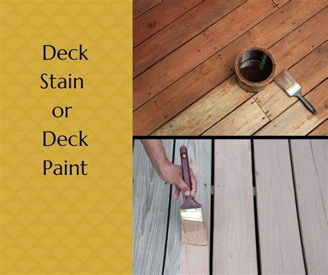 Deck Painting Or Deck Staining Everything You Need To Know