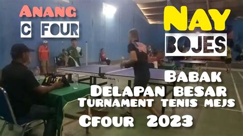 BABAK 8 BESAR Turnament Tenis Meja C FOUR 2023 YouTube