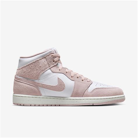 Air Jordan 1 Mid "White/Soft Pink" FN5215-161 | Nice Kicks