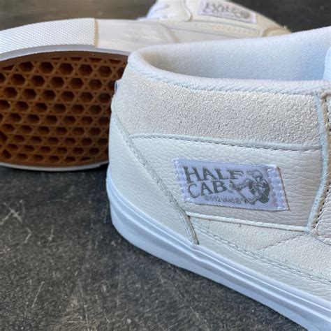 Vans Skate Half Cab Daz Whitewhite Leather Sale 561 Skate