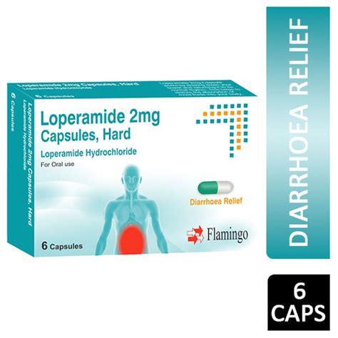 FLAMINGO DIARRHOEA RELIEF LOPERAMIDE 2MG CAPS B J Supplies