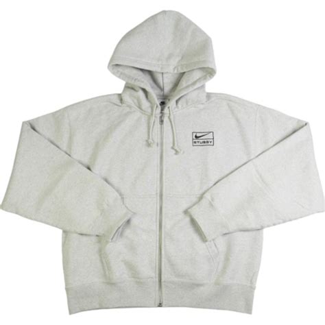 Size【s】 Stussy ステューシー ×nike 23aw Stone Washed Fleece Zip Hoodie Grey