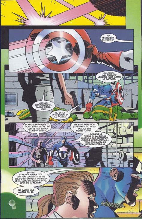 Capitan America V N Pag In J R S Ron Garney Comic Art Gallery Room