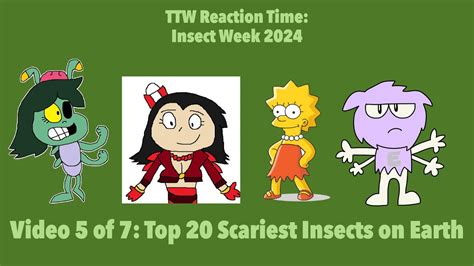 Toono This Weekend Reaction Time Insect Week Top Scariest