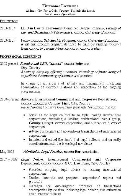 Fantastic Resume For Llm Applicant Best Resume And Cv Design Pinterest