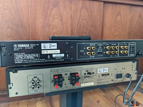 Yamaha Dsp 1 Surround Processor W Remote And Matching M 35 Amplifier